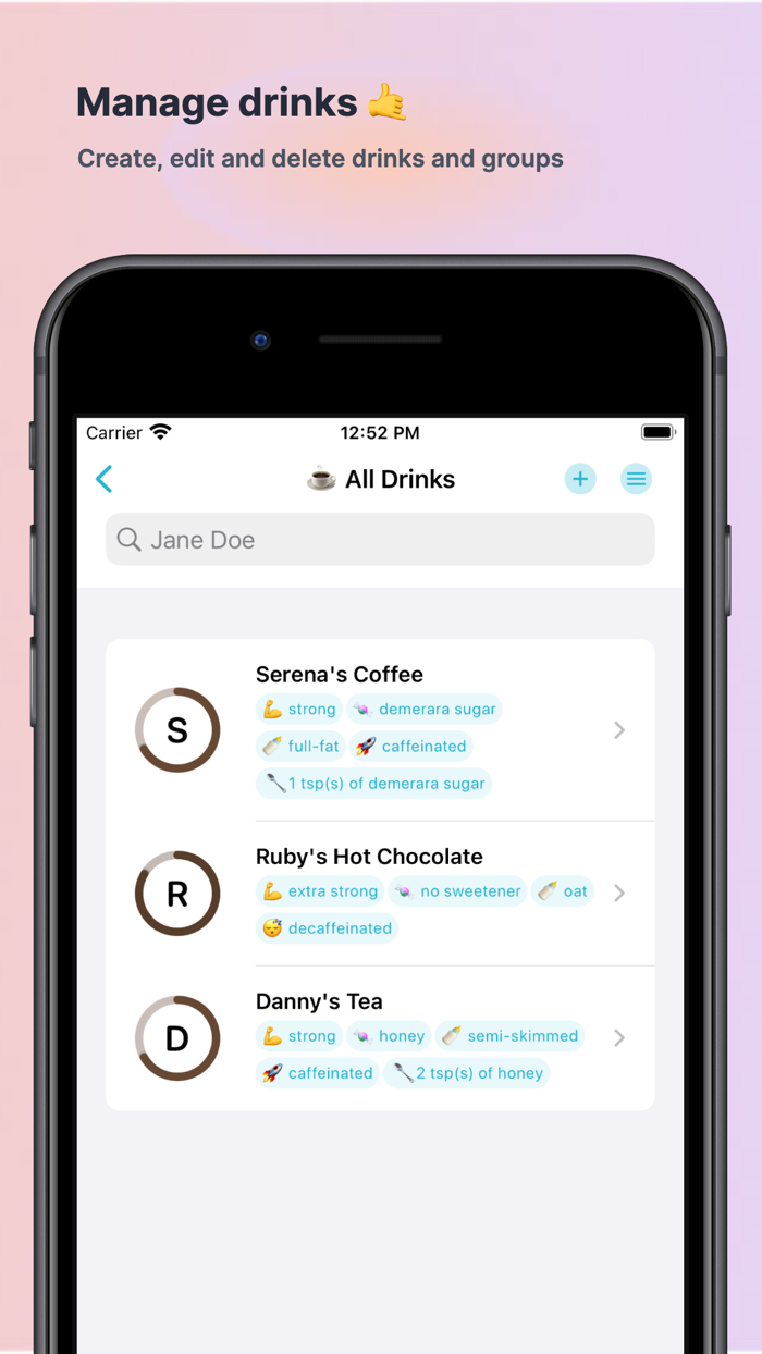 Brew - Coffee and Tea Tracker