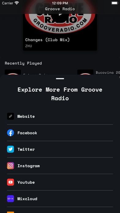 Groove Radio Screenshot