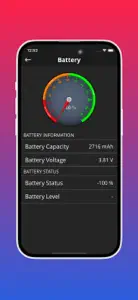 CPU Monitor - RAM,OS & Battery screenshot #4 for iPhone