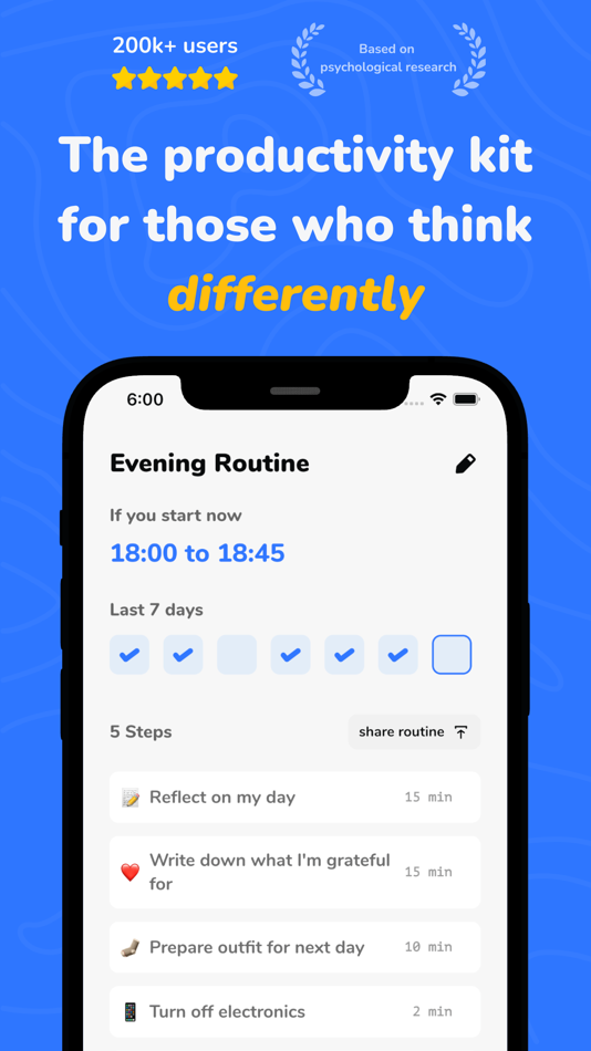 RoutineFlow: Routine for ADHD - 1.9.27 - (iOS)
