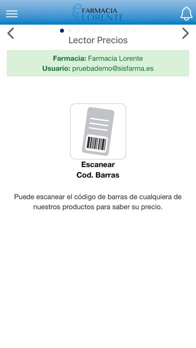Farmacia Lorente Screenshot