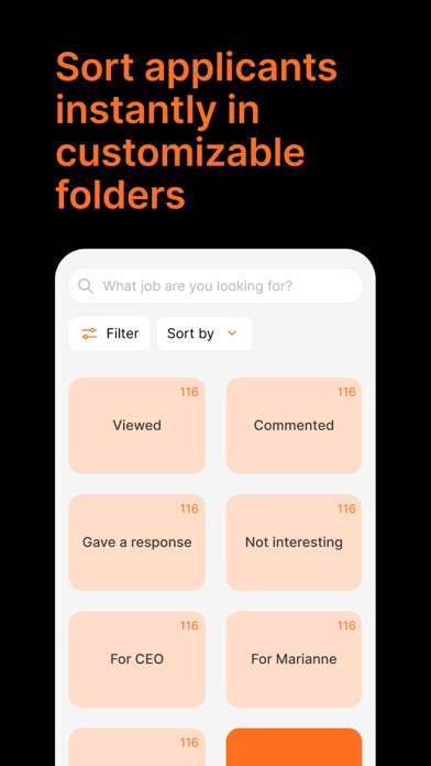 I'm in: vacancies and jobs Screenshot