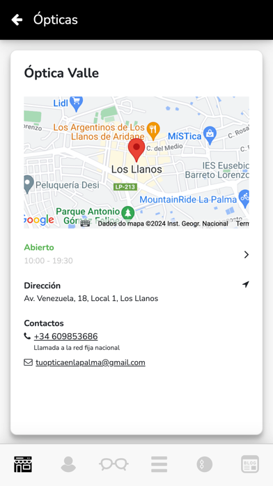 Optica Valle Screenshot