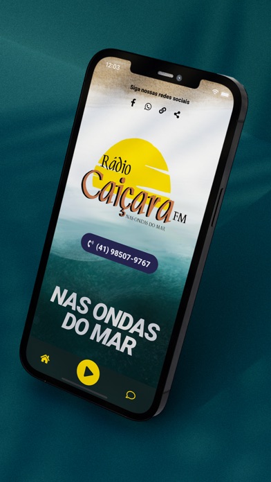 Rádio Caiçara Screenshot