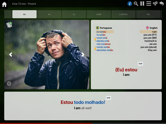 OUINO Portuguese (for members) iPad screenshot