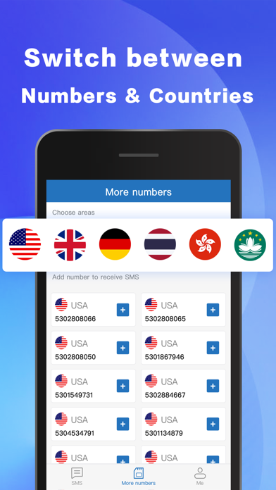 SMS 2Number Screenshot