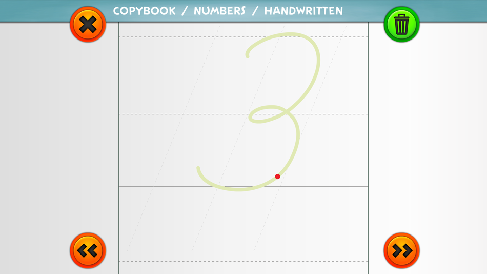 #8. Alphabet Tracing - Copybook (iOS) By: Pavel Vitesnik
