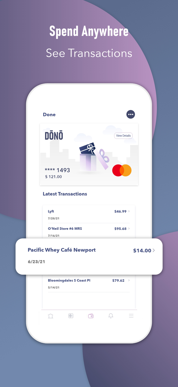 DONO - Gift Cards Reinvented