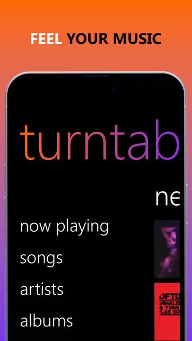 Screenshot #1 pour turntable - Metro Music Player