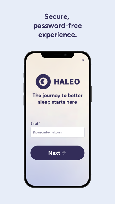 HALEO – Virtual Sleep Clinic Screenshot