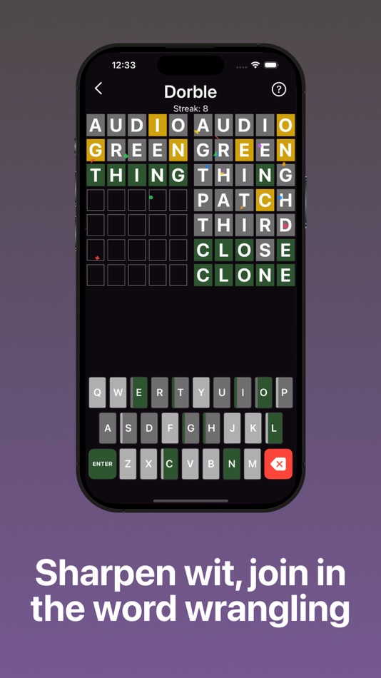 #3. Dorble! Double Word Search (iOS) 由: Neil McGrogan