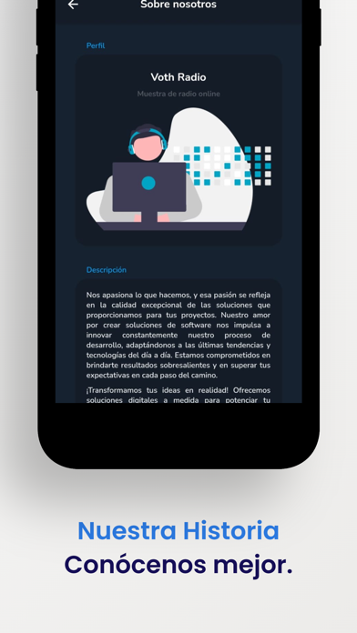 Voth Radio Online Screenshot 4 - AppWisp.com