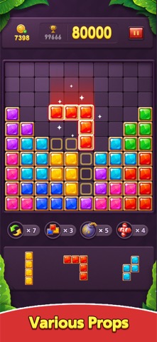 Gem Block Puzzle: Brain Gameのおすすめ画像2