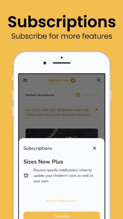 Sizes Now iPhone screenshot 4 - Lifestyle app