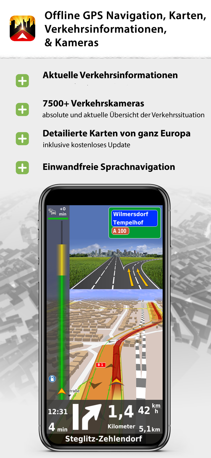 Dynavix GPS Navigation and Karte
