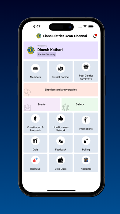 Screenshot 2 of Lions District 324K App