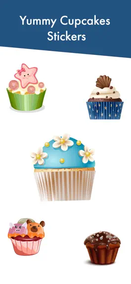 Game screenshot Yummy Cupcake Stickers mod apk