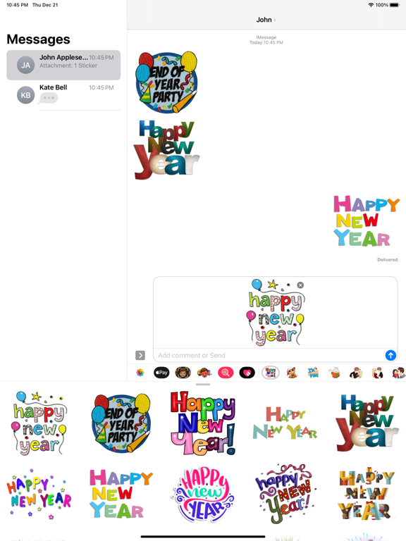 Screenshot #4 pour New Year Wishes Celebrations