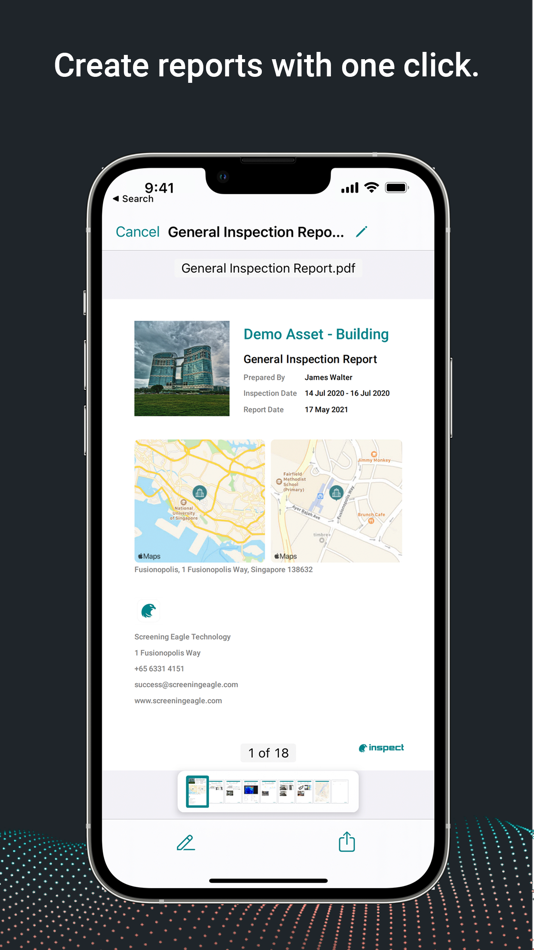 #7. Screening Eagle Inspect (iOS) 由: Screening Eagle Dreamlab Pte Ltd