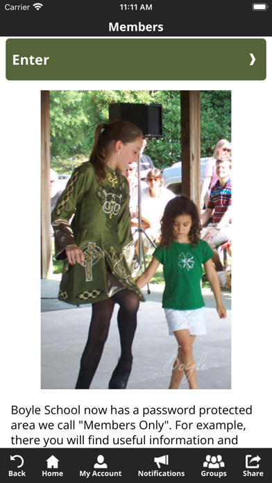 Boyle School of Irish Dance Screenshot