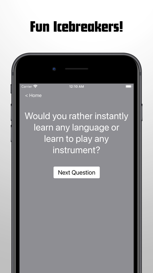 #4. 101 Would You Rather Questions (iOS) Podle: Scott Krager