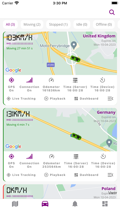 Precision Tracking Screenshot