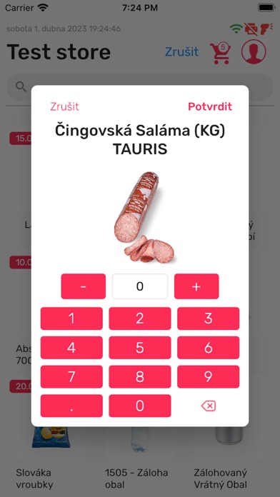 Flowy point of sale Screenshot