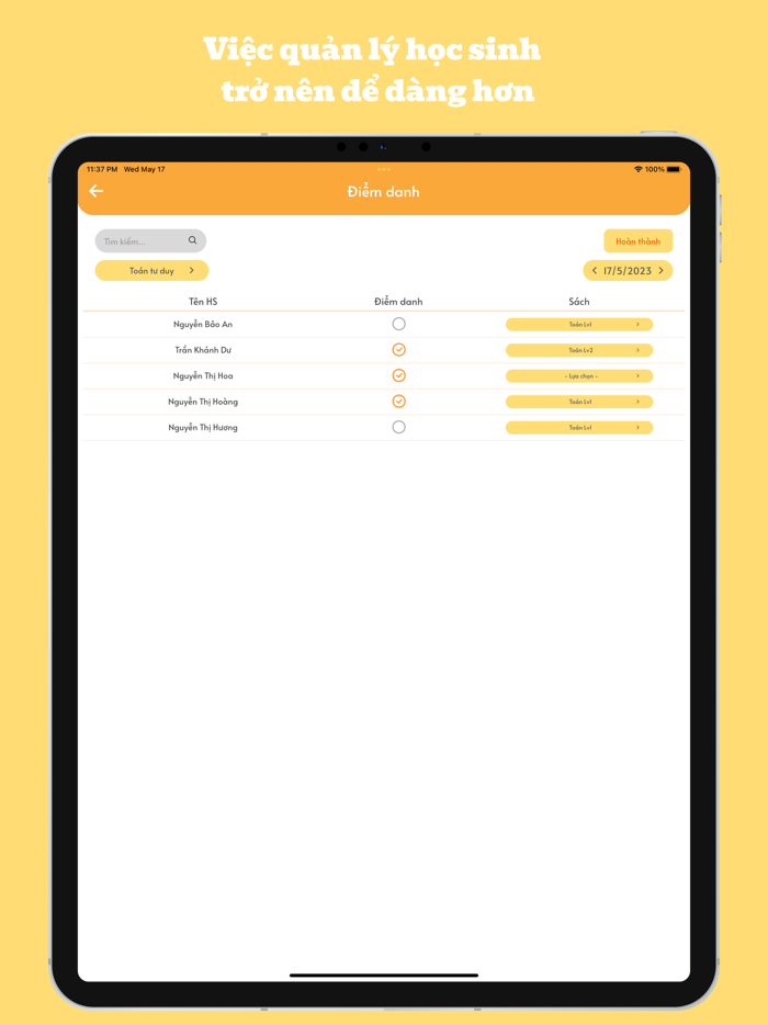 Quản Lý  Điểm Danh