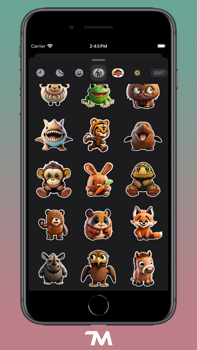 Screenshot #3 pour Animal Plushies Stickers