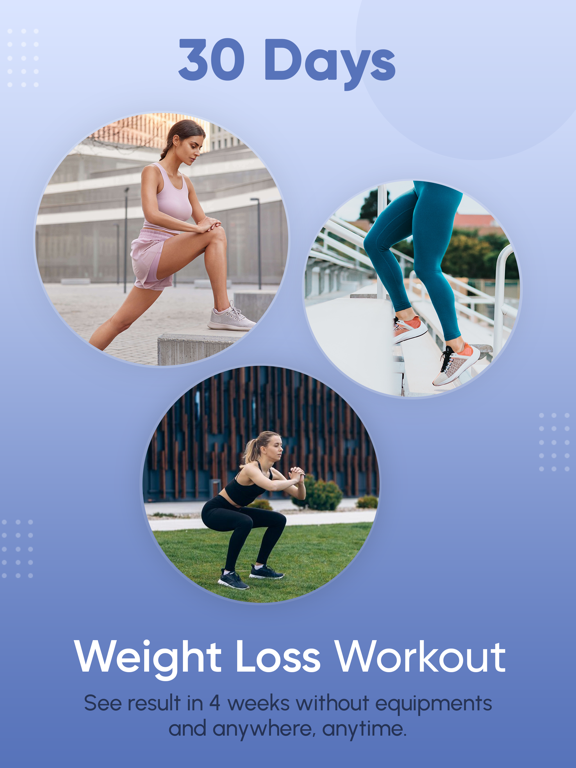Screenshot #4 pour 30 Days Weight Loss Workout