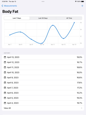 Body Measurement Trackerのおすすめ画像3