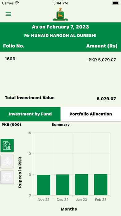 AL Habib Funds Screenshot