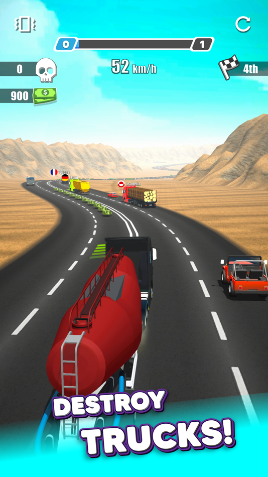 #4. Truck Racing - No Rules! (iOS) 由: omer cetin