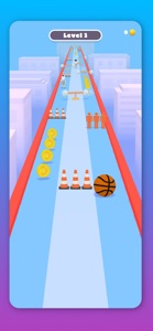 Basketball Roll 3D screenshot #5 for iPhone