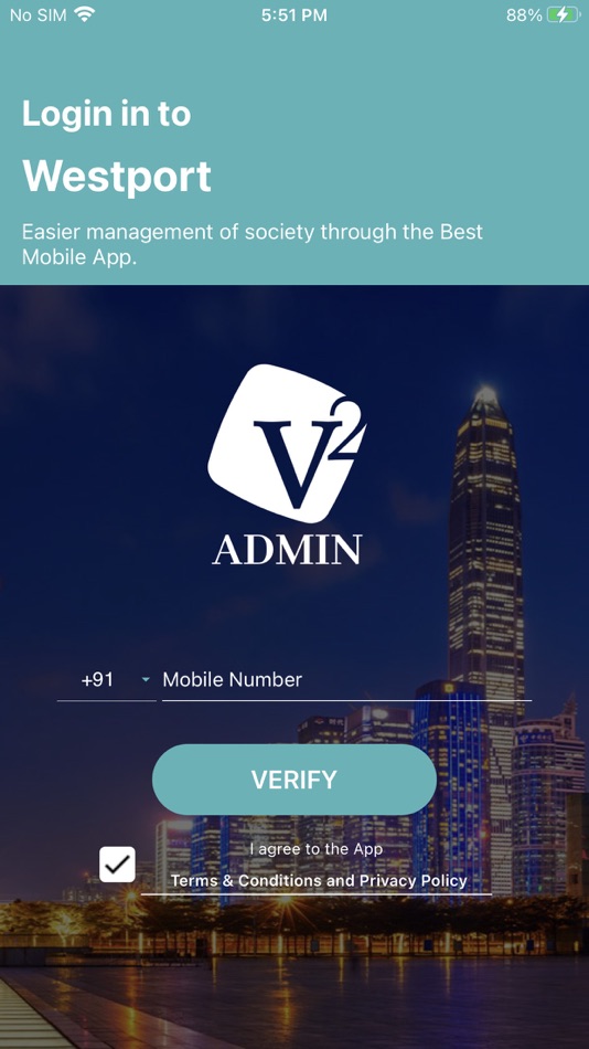 #2. Admin V Square (iOS) By: Communities Heritage Private Limited