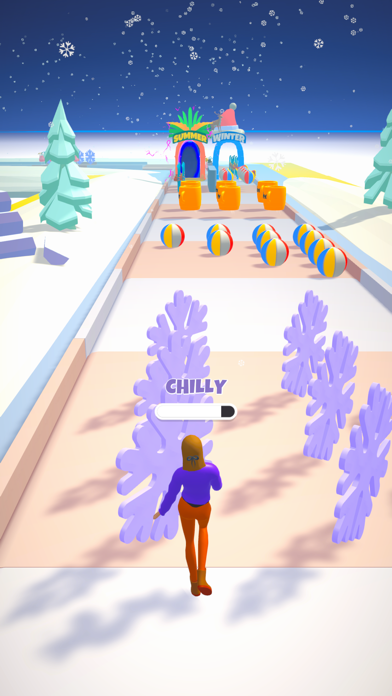 Winter Summer Runner Screenshot