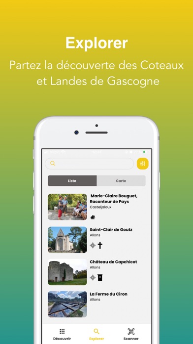 Escampette : guide touristique Screenshot