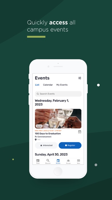 Broad College MBA CampusGroups Screenshot