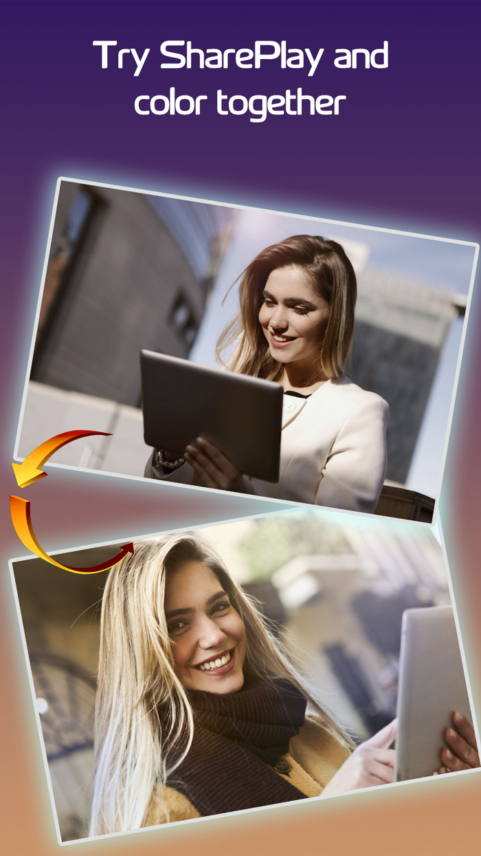 ColorRing adult coloring book