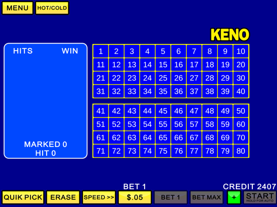 Screenshot #6 pour Keno Casino Games