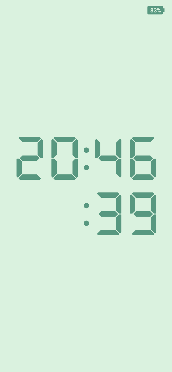 Custom Digital Clock