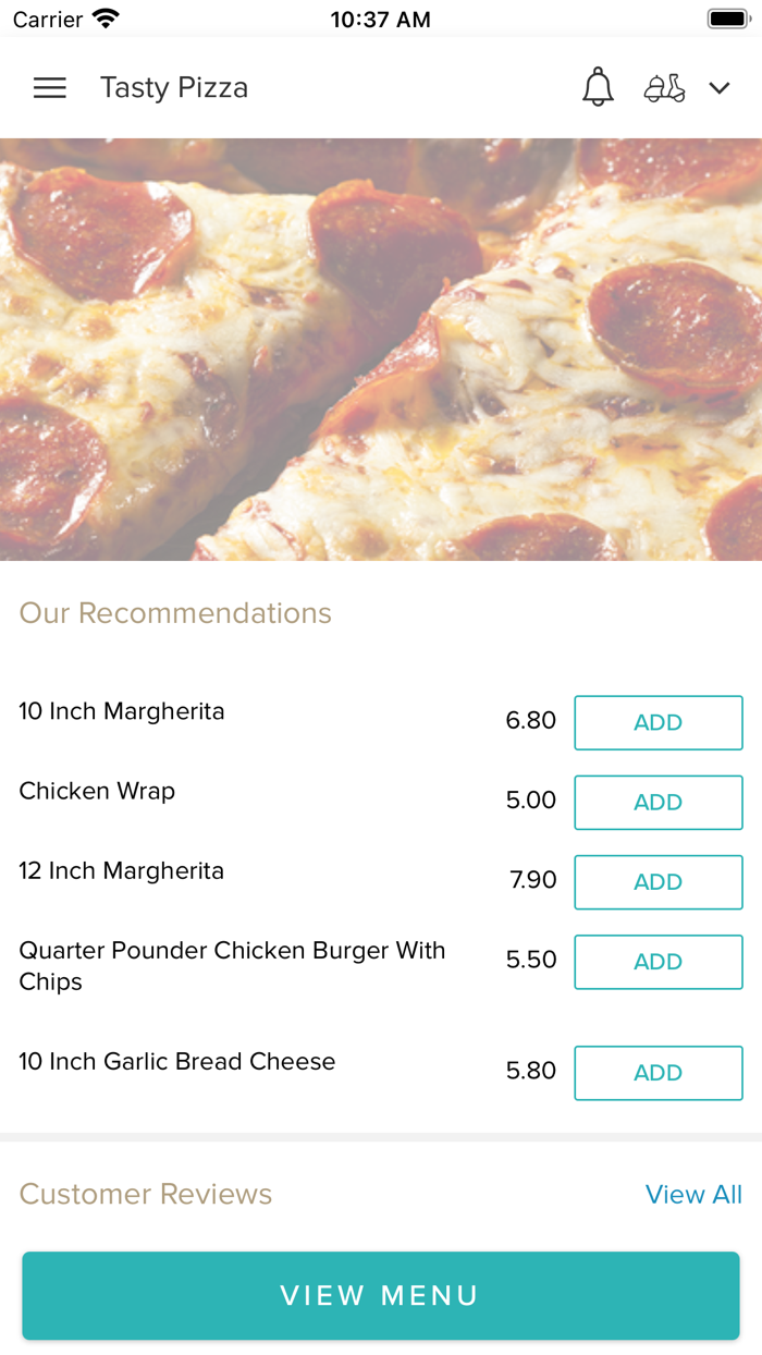 Tasty Pizza Bridgenorth