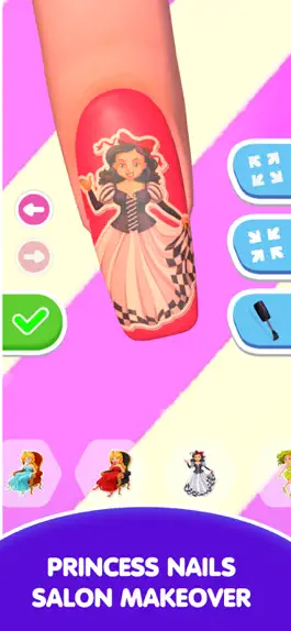 Game screenshot Princess Nails Salon Makeover apk