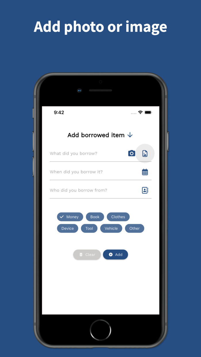 Borrowed - Track your stuff