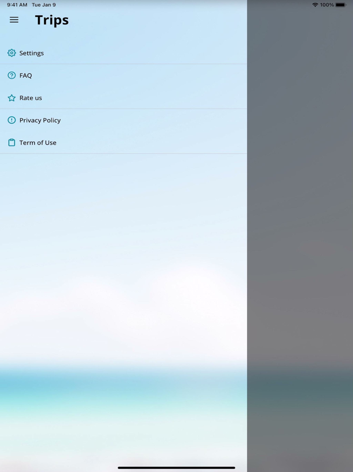 Packing List  Trip Planner