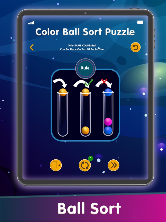 Classificar bola de cor na App Store