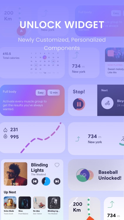 Focus Widgets - Lock & Home