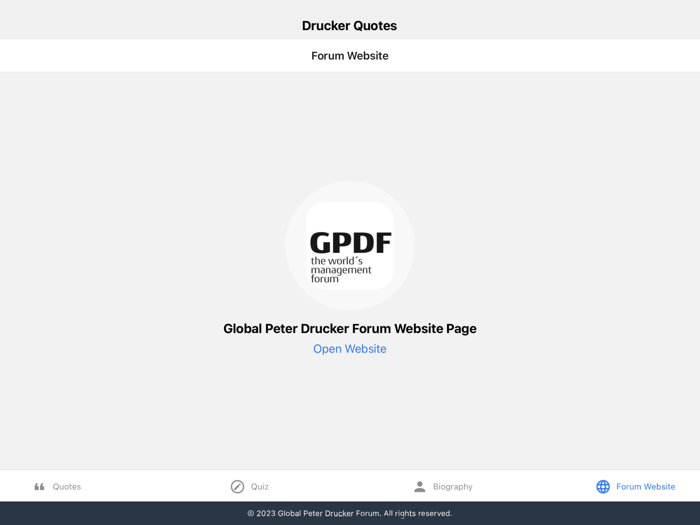 Drucker Quotes