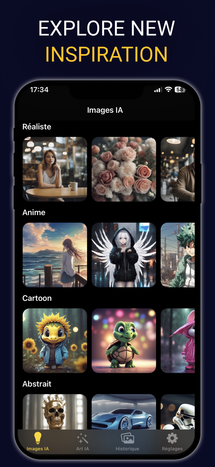 AI Art Generator - Journey