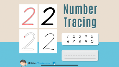 Montessori Number Tracing Screenshot